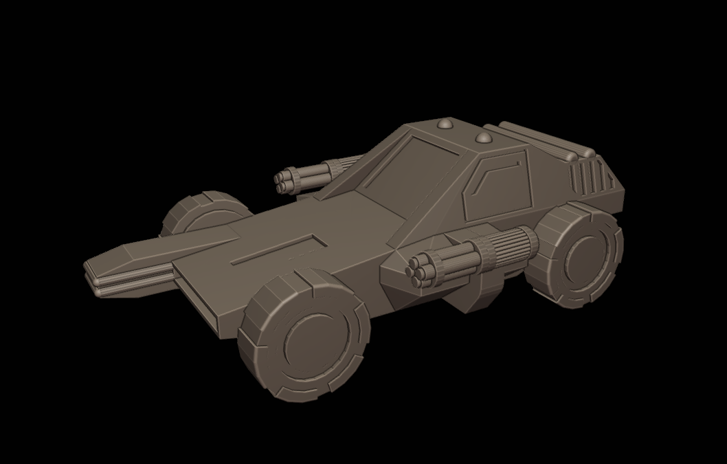 Fast Attack Desert Vehicle